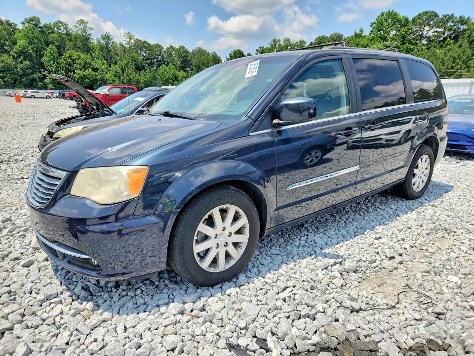 2014 Chrysler Voyager VIN 2C4RC1BG8ER268967 COPART salvage auction — MECHANICAL, Mt - Certificate Of Title, sold $325 on 2026-07-28 (photo 1)