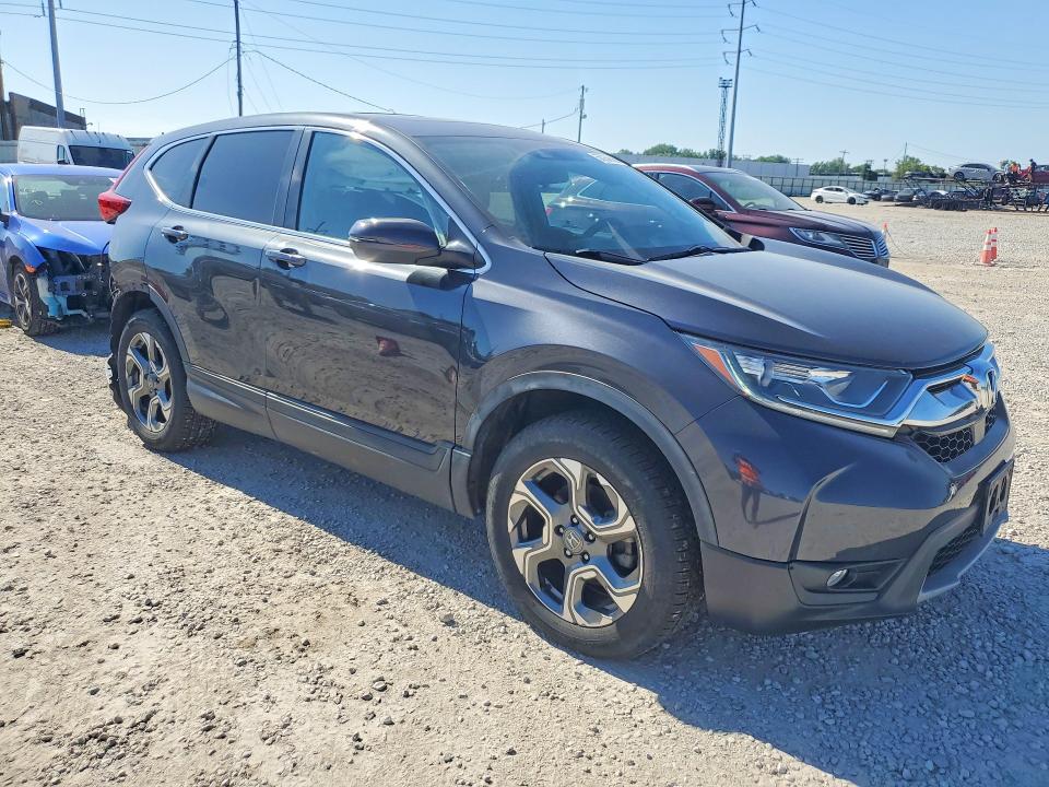 2017 Honda Cr-v VIN 2HKRW2H53HH685725 COPART salvage auction — REAR END, Oh - Cert Of Title-Salvage, sold $8,800 on 2026-07-02 (photo 4)