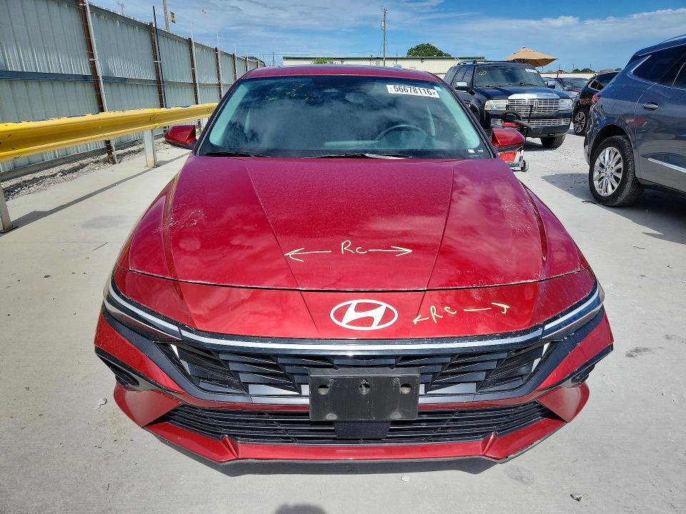2025 Hyundai VIN KMHLS4DG9SU930198 COPART salvage auction — REAR END, Tx - Salvage Vehicle Title, sold $7,200 on 2026-07-31 (photo 5)