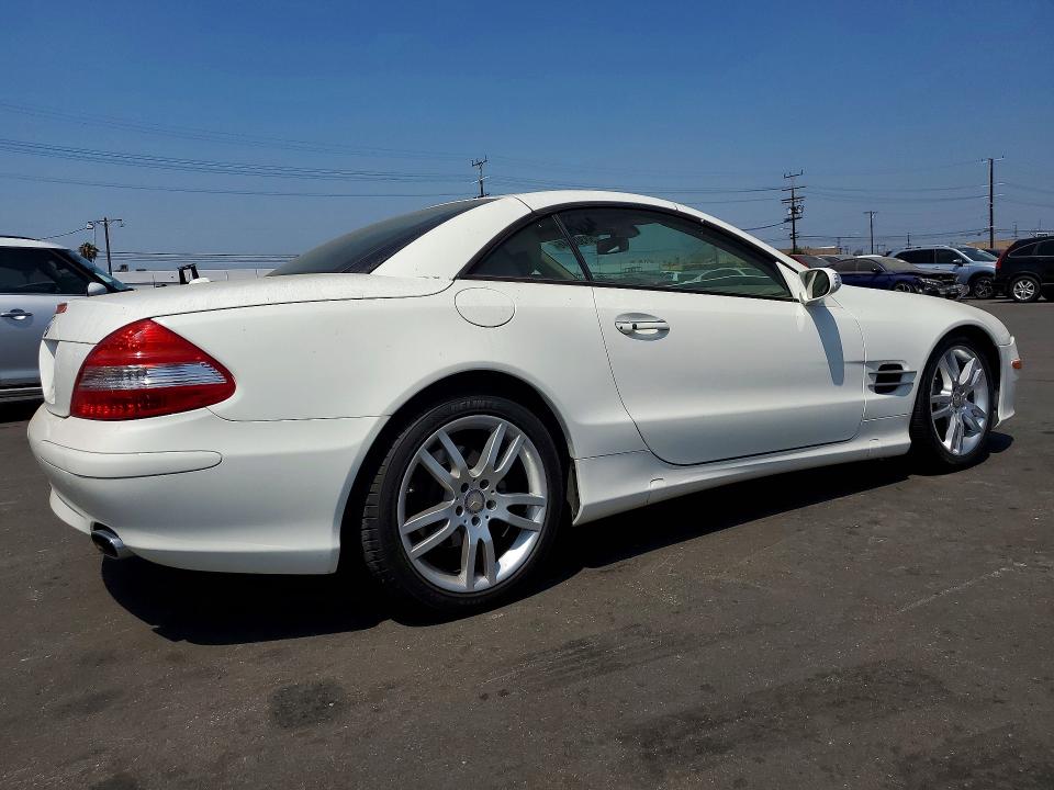 2008 Mercedes-benz Sl-class VIN WDBSK71F08F140068 COPART salvage auction — FRONT END, CA - SALVAGE CERTIFICATE, sold $3,050 on 2026-07-29 (photo 3)