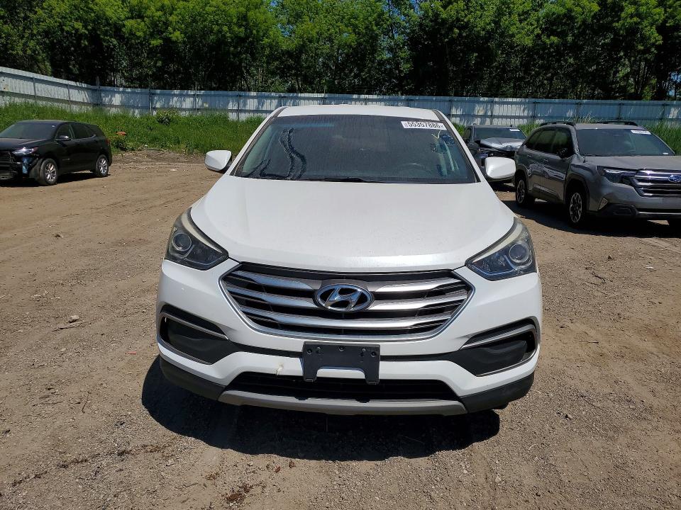 2018 Hyundai VIN 5NMZTDLB9JH083495 COPART salvage auction — MECHANICAL, Mi - Dealer Only Clean Title, sold $4,500 on 2026-07-21 (photo 5)