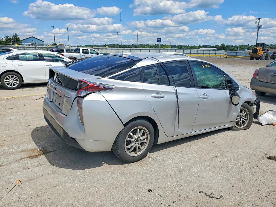 2016 Toyota Prius VIN JTDKARFU6G3518675 COPART salvage auction — ROLLOVER, Ky - Bill Of Sale/Part Only/No Titl, sold $300 on 2026-07-22 (photo 3)