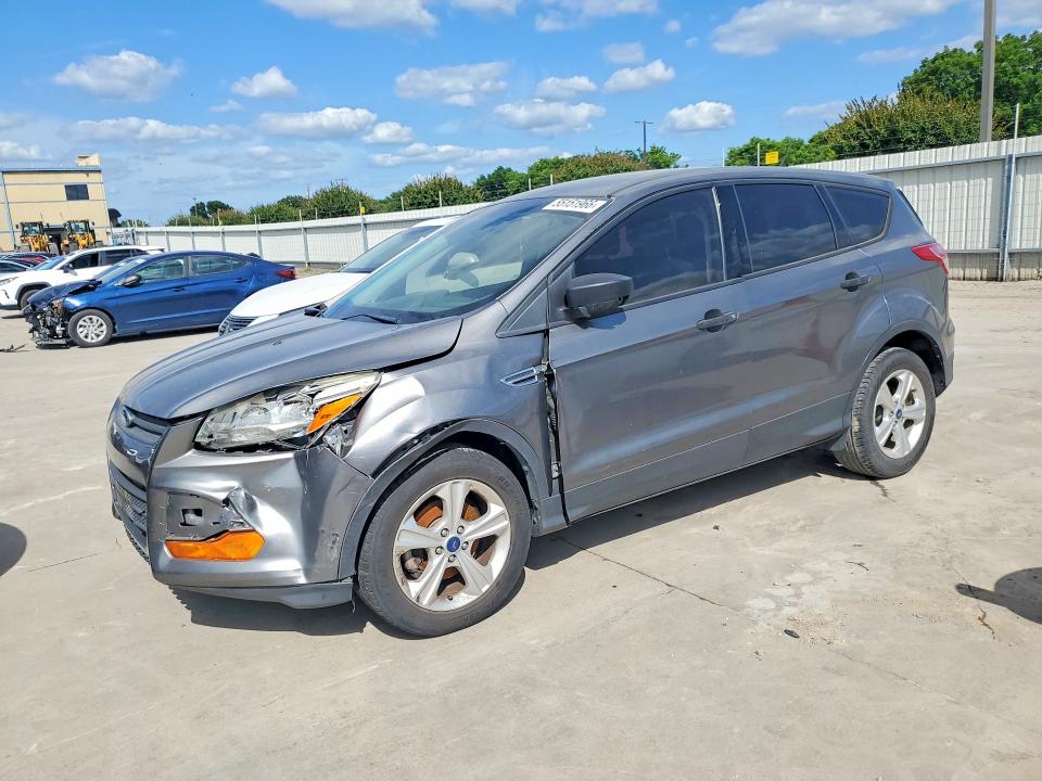2014 Ford Escape VIN 1FMCU0F74EUE25822 COPART salvage auction — FRONT END, Tx - Salvage Vehicle Title, sold $675 on 2026-07-09 (photo 1)