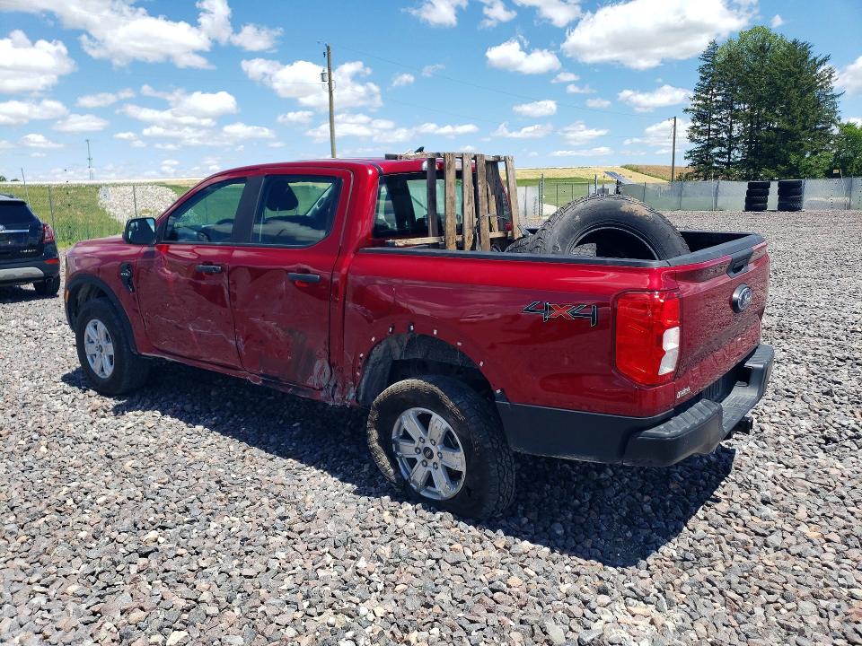 2025 Ford Ranger VIN 1FTER4PH2SLE03414 COPART salvage auction — SIDE, IN - CERT OF TITLE-SALVAGE TITLE, sold $15,400 on 2026-07-28 (photo 2)