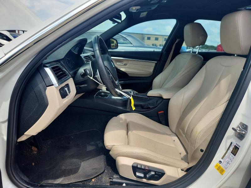 2016 BMW 3er VIN WBA8E5C56GK388355 COPART salvage auction — FRONT END, Tx - Salvage Vehicle Title, sold $3,900 on 2026-07-02 (photo 7)