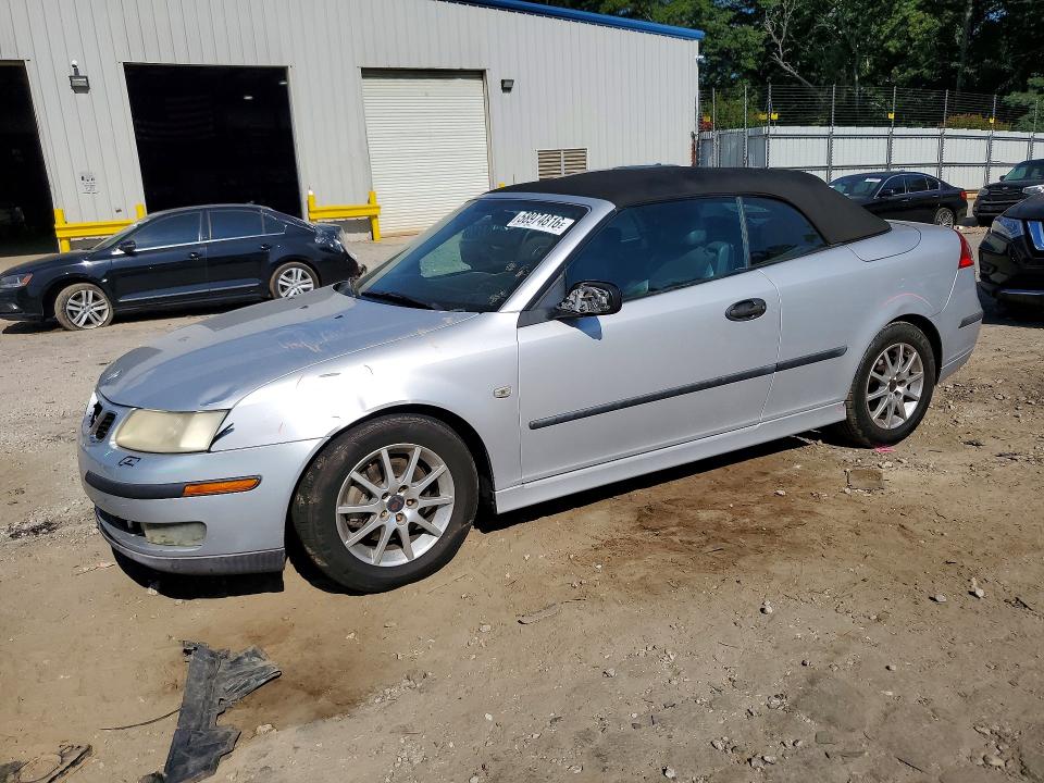 2004 Saab 9-3 VIN YS3FD79Y146010323 COPART salvage auction — FRONT END, Ga - Cert Of Title-Rebuilt Salvage, sold $425 on 2026-07-24 (photo 1)