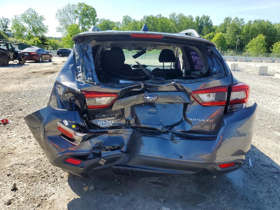 2021 Subaru VIN 4S3GTAV63M3710913 COPART salvage auction — REAR END, Ky - Cert Of Title-Salvage, sold $1,350 on 2026-07-23 (photo 6)