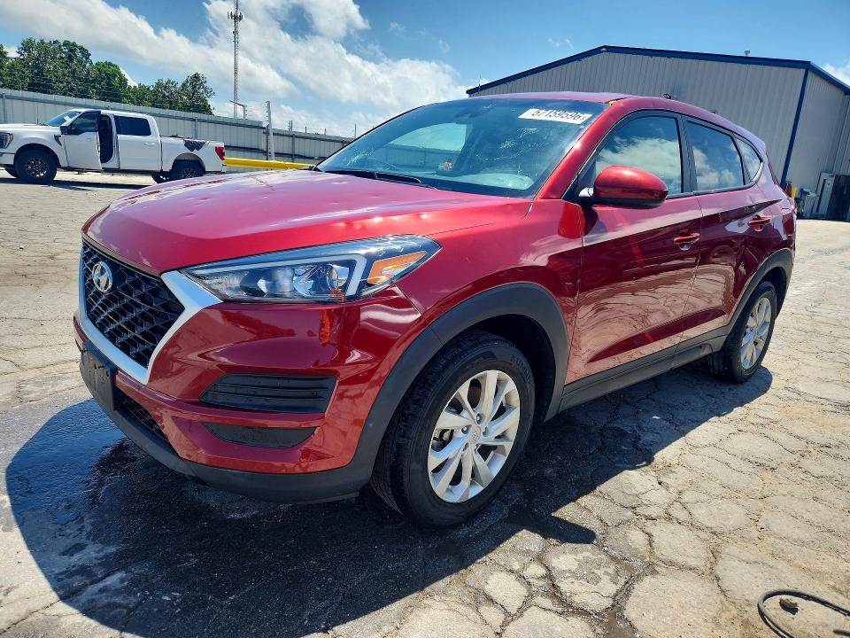 2021 Hyundai Tucson VIN KM8J23A46MU325568 COPART salvage auction — HAIL, MO - SALVAGE CERTIFICATE OF TITLE, sold $6,100 on 2026-07-29 (photo 1)