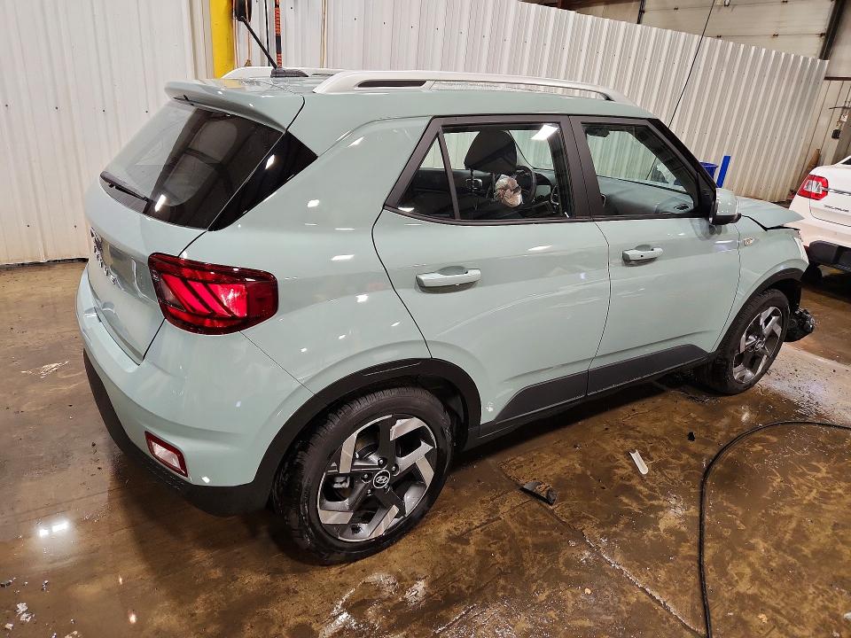 2026 Hyundai Venue VIN KMHRC8A33TU462261 COPART salvage auction — FRONT END, Pa - Certificate Of Salvage, sold $4,150 on 2026-07-28 (photo 3)