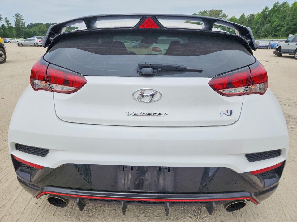 2022 Hyundai Veloster VIN KMHT36AH8NU013750 COPART salvage auction — MINOR DENT/SCRATCHES, Va - Cert Of Title - Salvage, sold $6,200 on 2026-07-28 (photo 6)