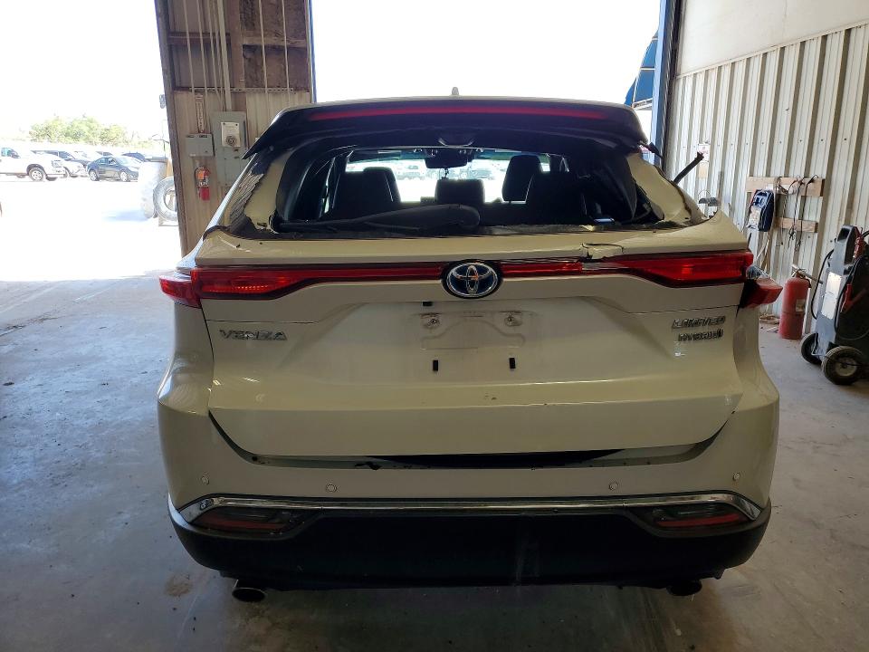 2021 Toyota Venza VIN JTEAAAAH7MJ069985 COPART salvage auction — SIDE, Tx - Salvage Vehicle Title, sold $7,900 on 2026-07-10 (photo 6)