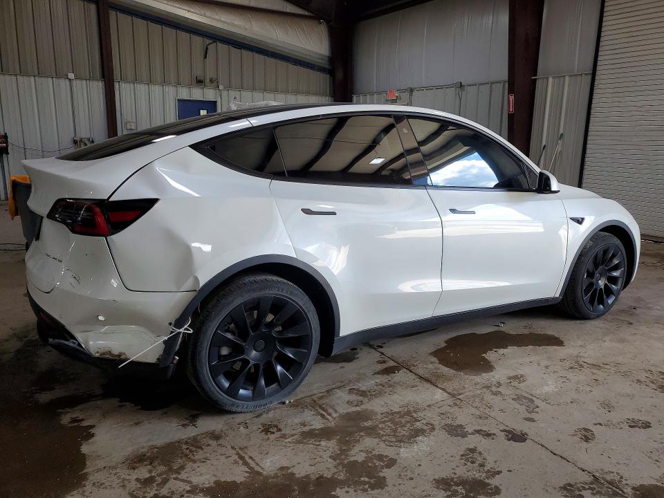 2020 Tesla Model y VIN 5YJYGDEE8LF041489 COPART salvage auction — REAR END, Pa - Cert Of Salvage-F=Out Of Cntry, sold $10,600 on 2026-07-08 (photo 3)