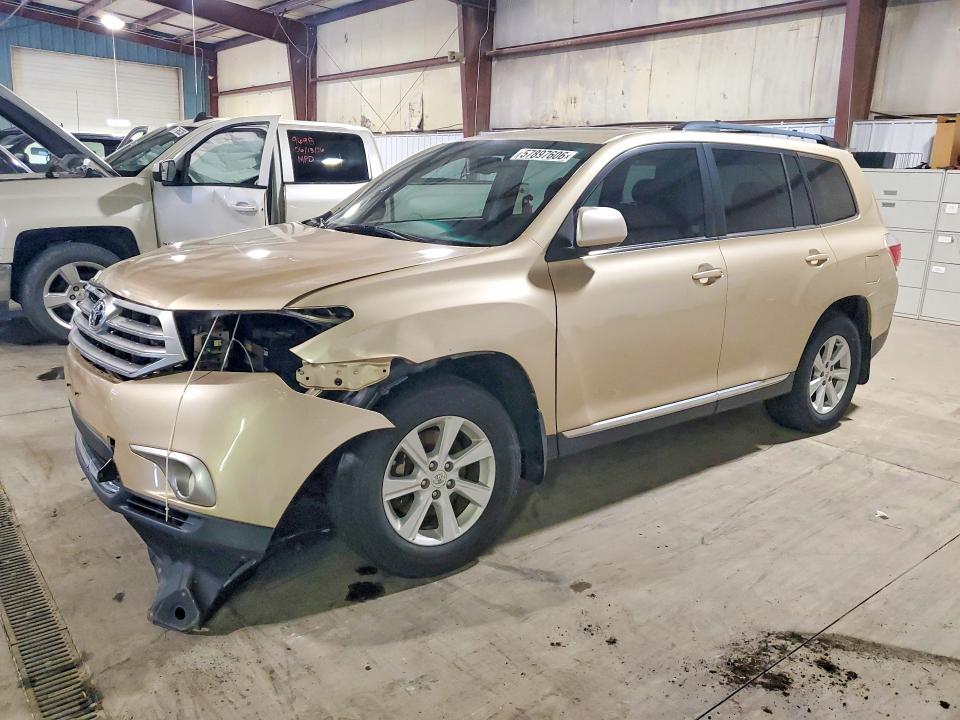 2012 Toyota VIN 5TDBK3EH2CS143908 COPART salvage auction — FRONT END, Ia - Cert Of Title-Salvage Title, sold $1,950 on 2026-07-15 (photo 1)