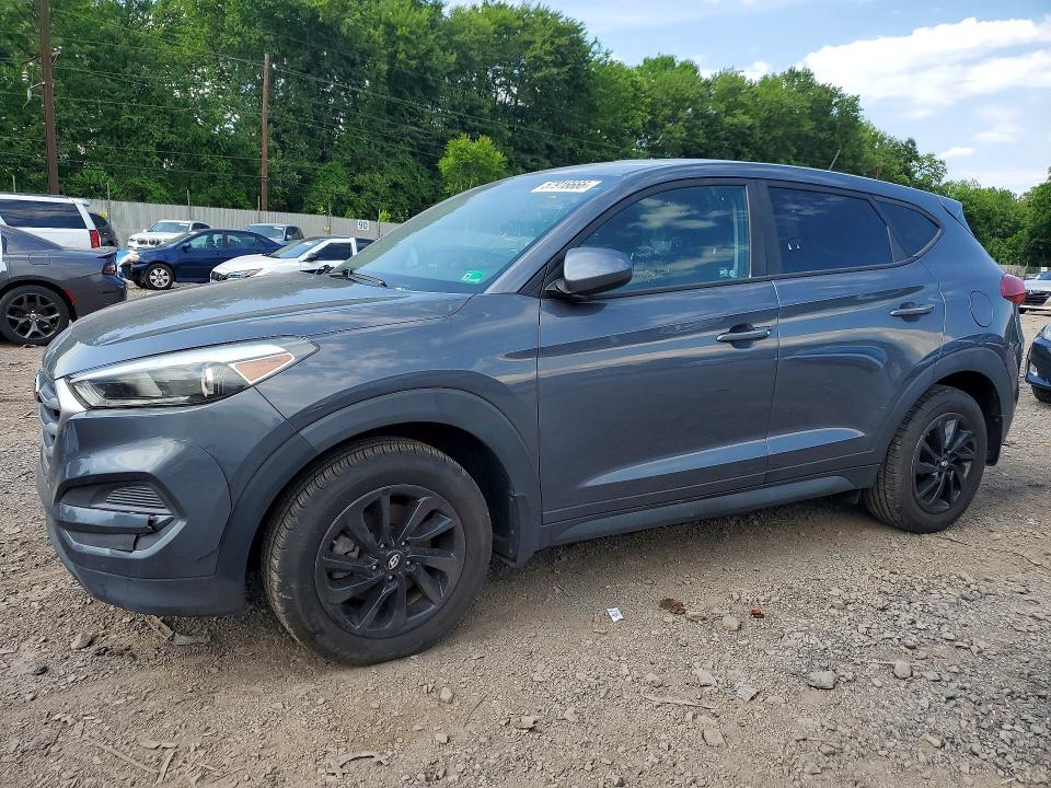 2017 Hyundai Tucson VIN KM8J23A47HU334219 COPART salvage auction — MECHANICAL, Va - Certificate Of Title, sold $4,100 on 2026-07-27 (photo 1)