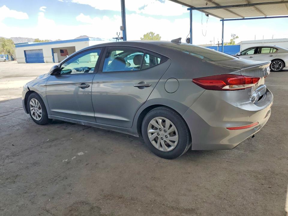 2017 Hyundai Elantra VIN KMHD74LF0HU400077 COPART salvage auction — REAR END, Ca - Salvage Certificate, sold $1,500 on 2026-07-17 (photo 2)