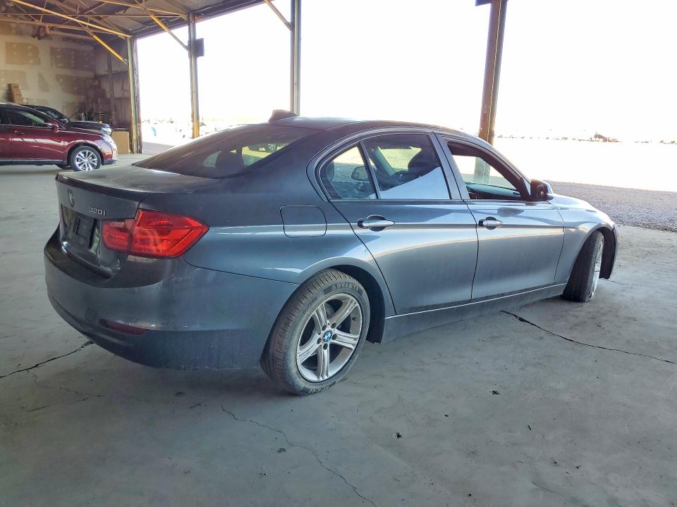 2015 BMW 3 series VIN WBA3B1C53FK140204 COPART salvage auction — FRONT END, Az - Certificate Of Title, sold $625 on 2026-07-13 (photo 3)
