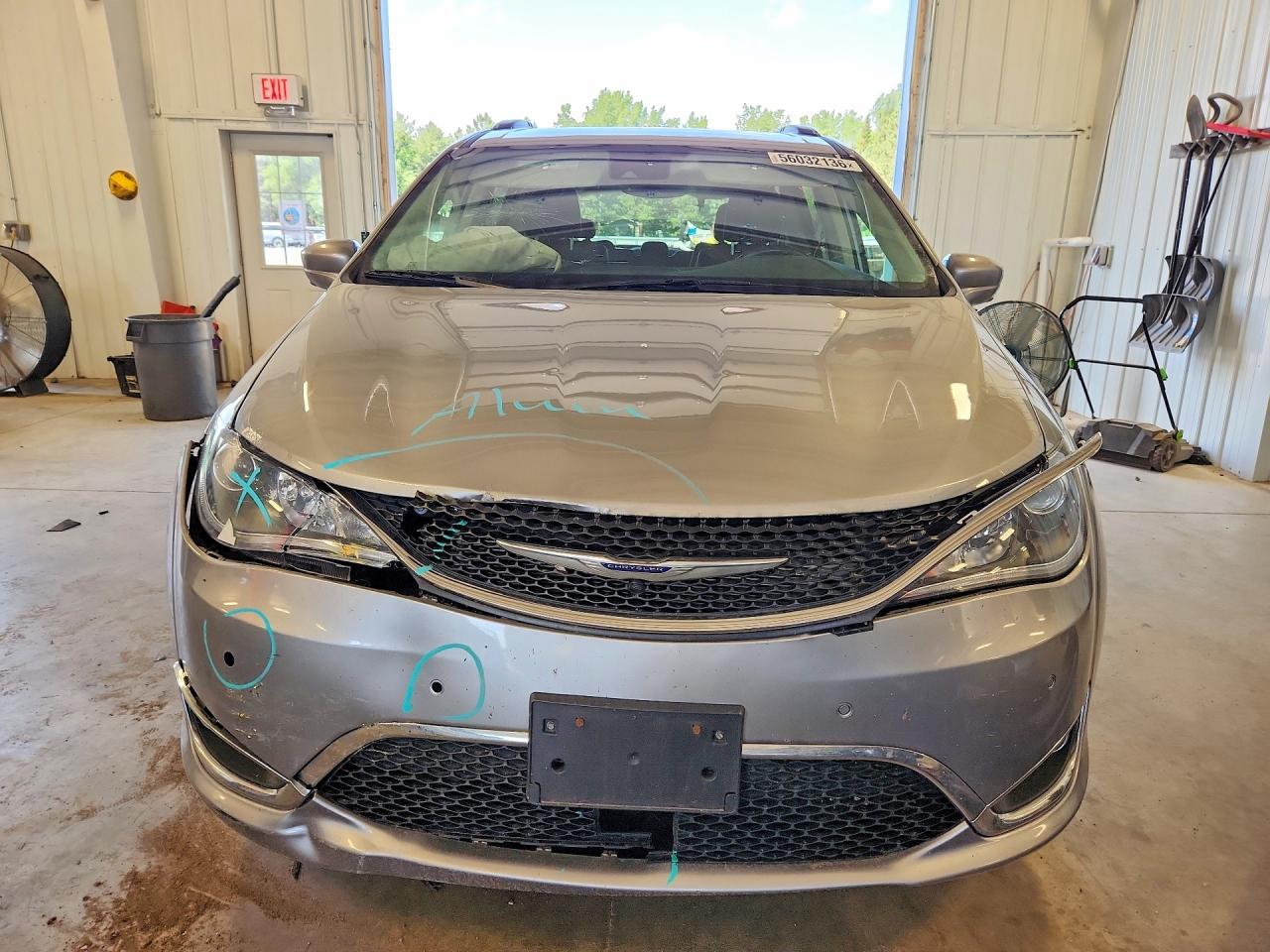 2020 Chrysler Pacifica VIN 2C4RC1EG4LR137978 COPART salvage auction — Front End, MN - CERT OF TITLE-SALVAGE, sold $3,150 on 2026-07-09 (photo 5)