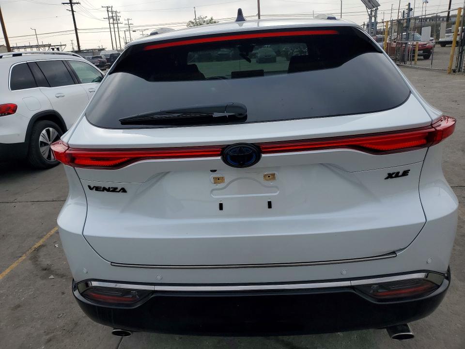 2024 Toyota Venza VIN JTEAAAAHXRJ185172 COPART salvage auction — FRONT END, Ca - Salvage Certificate (P), sold $11,400 on 2026-07-29 (photo 6)
