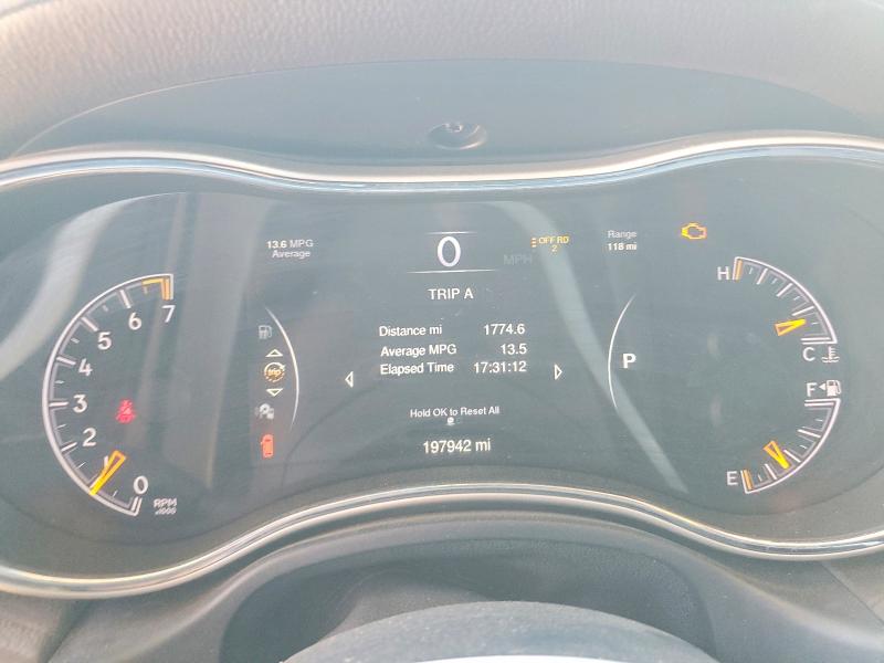 2014 Jeep Cherokee VIN 1C4RJFCG2EC460198 COPART salvage auction — FRONT END, Az - Cert Of Title - Salvage, sold $3,400 on 2026-07-09 (photo 9)