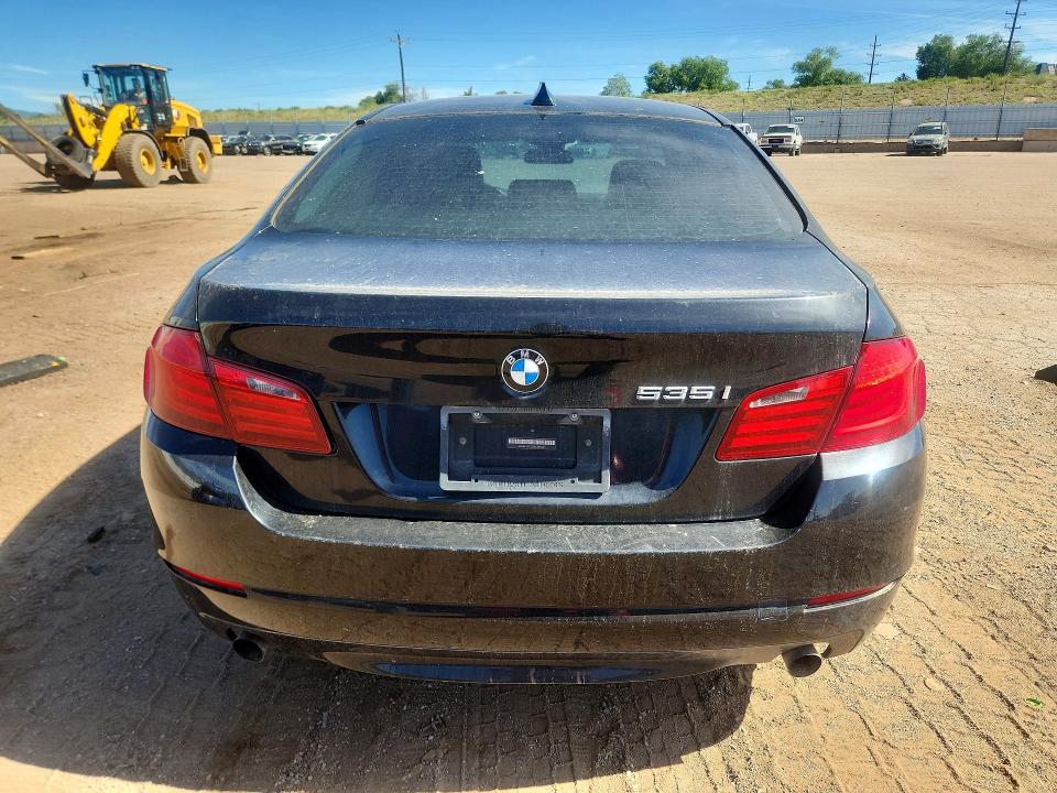 2011 BMW 5 series VIN WBAFU7C50BC875317 COPART salvage auction — FRONT END, Co - Dis/Dlr/Exp Only Clean Title, sold $350 on 2026-07-13 (photo 6)
