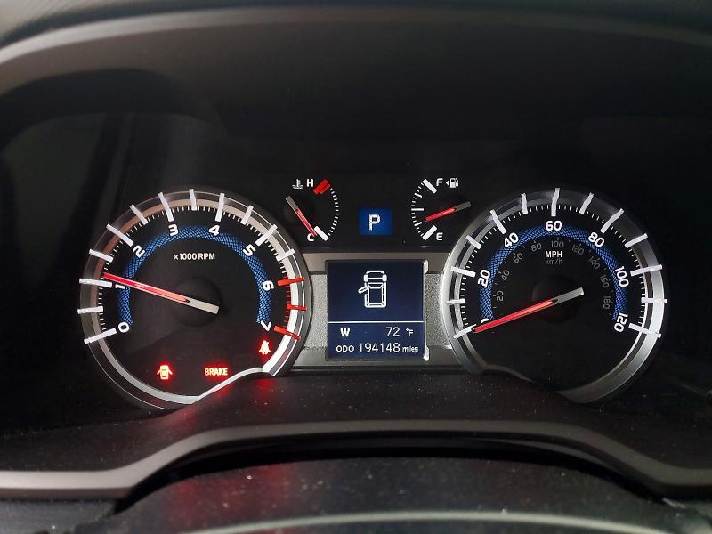 2015 Toyota 4runner VIN JTEZU5JR2F5087753 COPART salvage auction — FRONT END, Sc - Cert Of Title-Salvage, sold $6,700 on 2026-07-29 (photo 9)