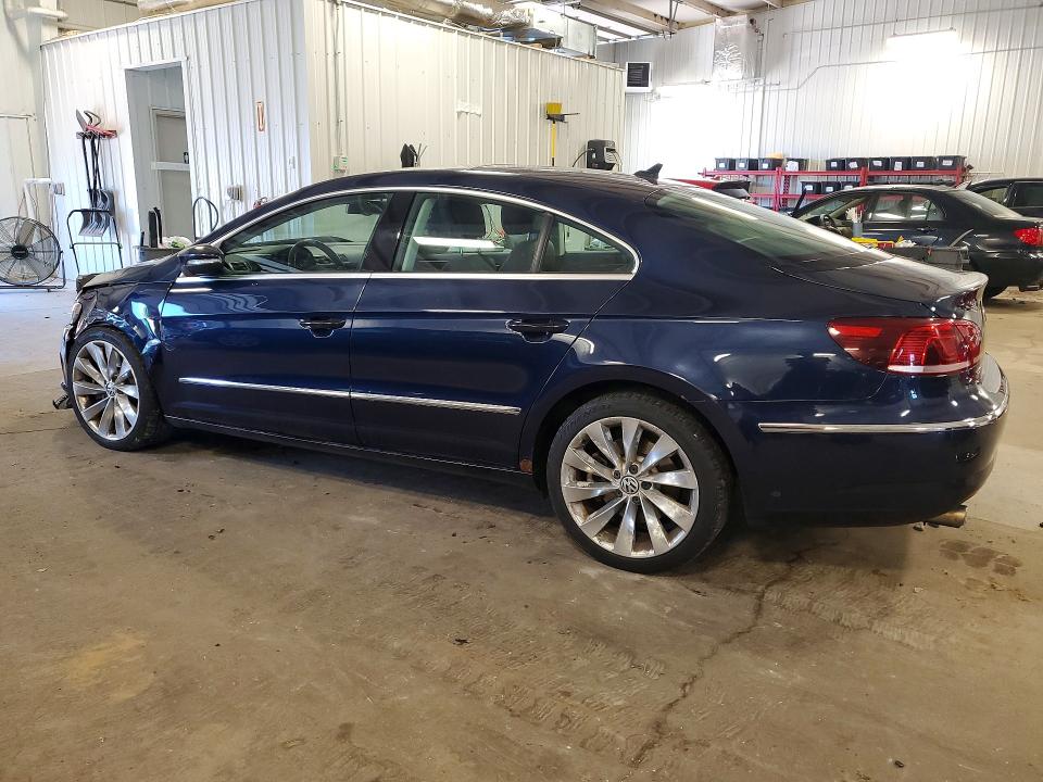 2013 Volkswagen Passat cc VIN WVWGU7AN2DE559287 COPART salvage auction — FRONT END, Mn - Cert Of Title-Prior Salvage, sold $825 on 2026-08-11 (photo 2)