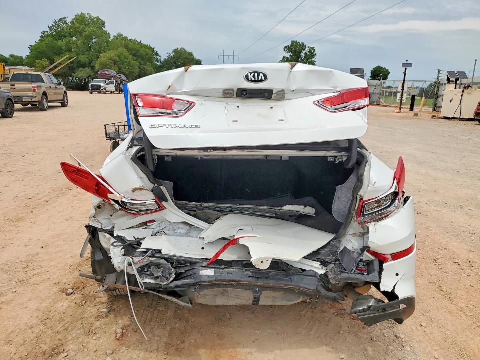 2019 Kia Optima VIN 5XXGT4L37KG324163 COPART salvage auction — REAR END, Ok - Cert Of Title-Salvage, sold $475 on 2026-07-02 (photo 6)