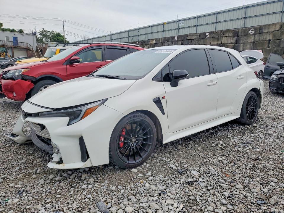 2023 Toyota Corolla VIN JTNABAAE1PA002418 COPART salvage auction — FRONT END, Ky - Cert Of Title-Salvage, sold $10,300 on 2026-07-31 (photo 1)