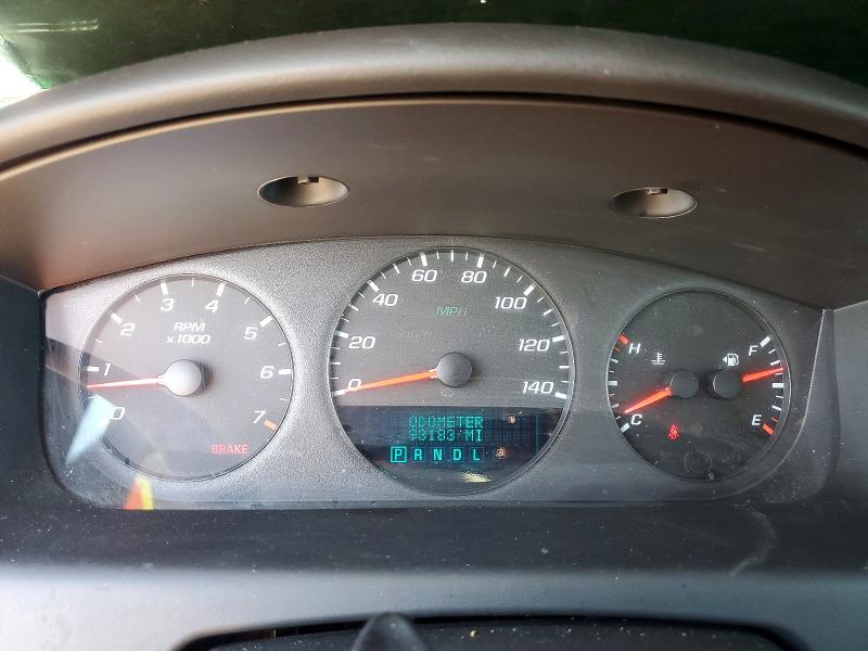 2014 Chevrolet Impala limited VIN 2G1WA5E39E1141628 COPART salvage auction — FRONT END, VA - CERTIFICATE OF TITLE, sold $2,400 on 2026-07-17 (photo 9)