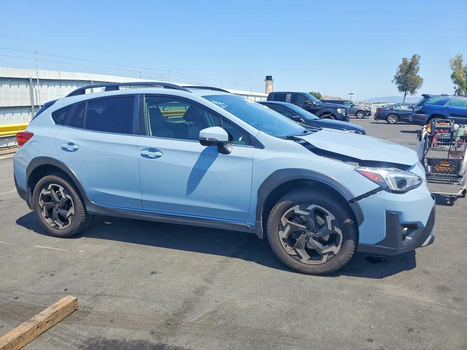 2021 Subaru VIN JF2GTHNC3MH377938 COPART salvage auction — FRONT END, Ca - Salvage Certificate, sold $6,200 on 2026-07-20 (photo 4)