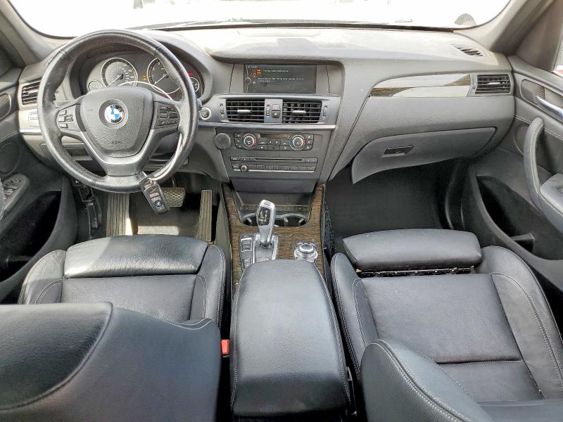 2013 BMW X3 VIN 5UXWX9C54DLK59983 COPART salvage auction — FRONT END, Co - Public - Salvage Title, sold $1,350 on 2026-07-02 (photo 8)