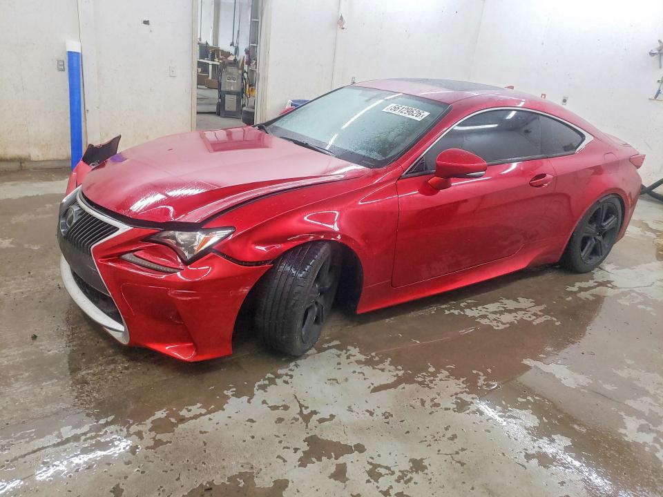 2016 Lexus VIN JTHHE5BC8G5013292 COPART salvage auction — FRONT END, Tn - Salvage Certificate, sold $7,500 on 2026-07-07 (photo 1)