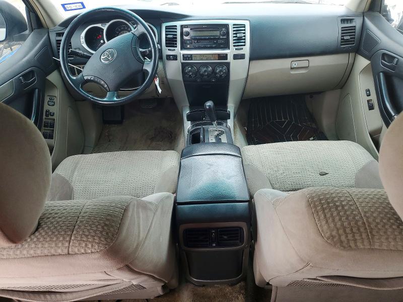 2004 Toyota 4runner VIN JTEZU14R540022586 COPART salvage auction — FRONT END, Tx - Salvage Vehicle Title, sold $2,400 on 2026-07-17 (photo 8)