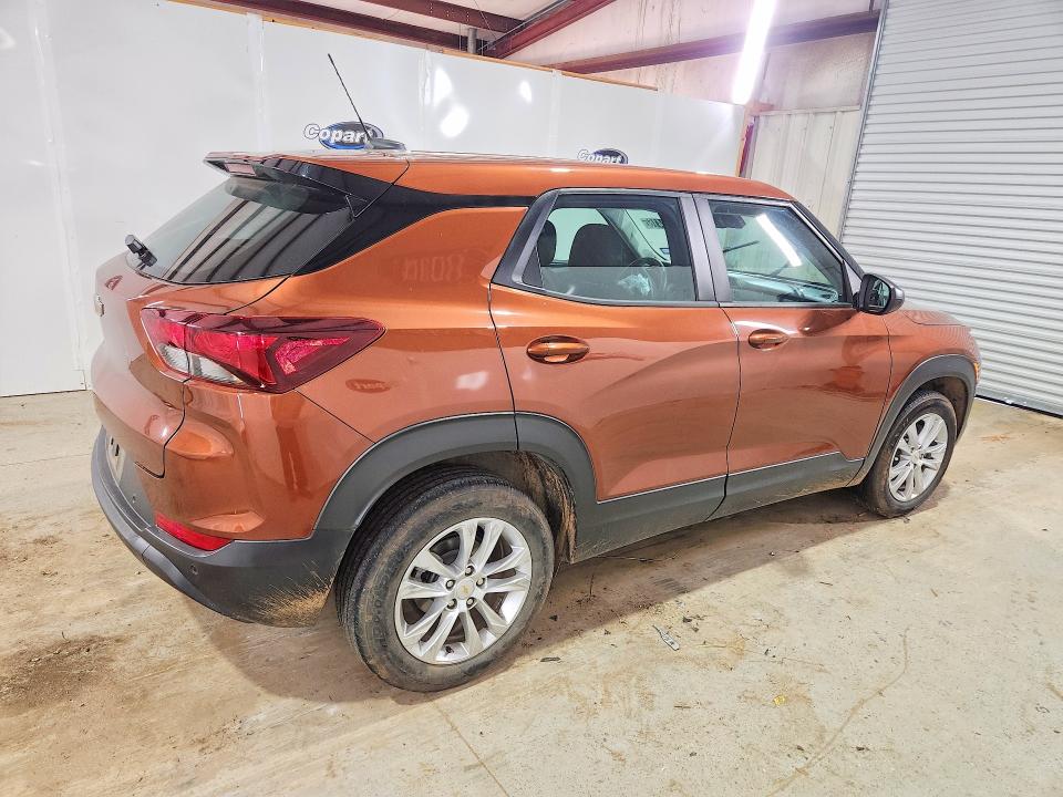 2021 Chevrolet Trailblazer VIN KL79MMS23MB110999 COPART salvage auction — FRONT END, Tx - Certificate Of Title, sold $2,850 on 2026-07-13 (photo 3)