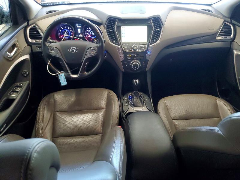 2015 Hyundai Santa fe VIN KM8SRDHF3FU116840 COPART salvage auction — FRONT END, Pa - Cert Of Title, sold $4,000 on 2026-07-08 (photo 8)
