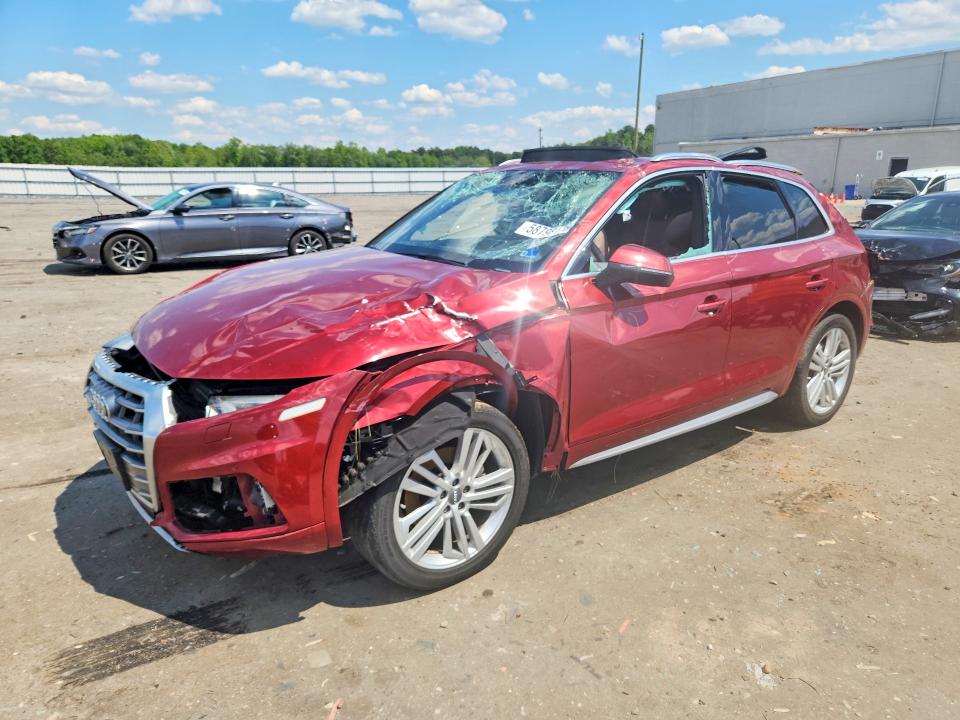 2020 Audi Q5 VIN WA1BNAFY9L2095626 COPART salvage auction — ALL OVER, VA - CERT OF TITLE - SALVAGE, sold $925 on 2026-07-29 (photo 1)
