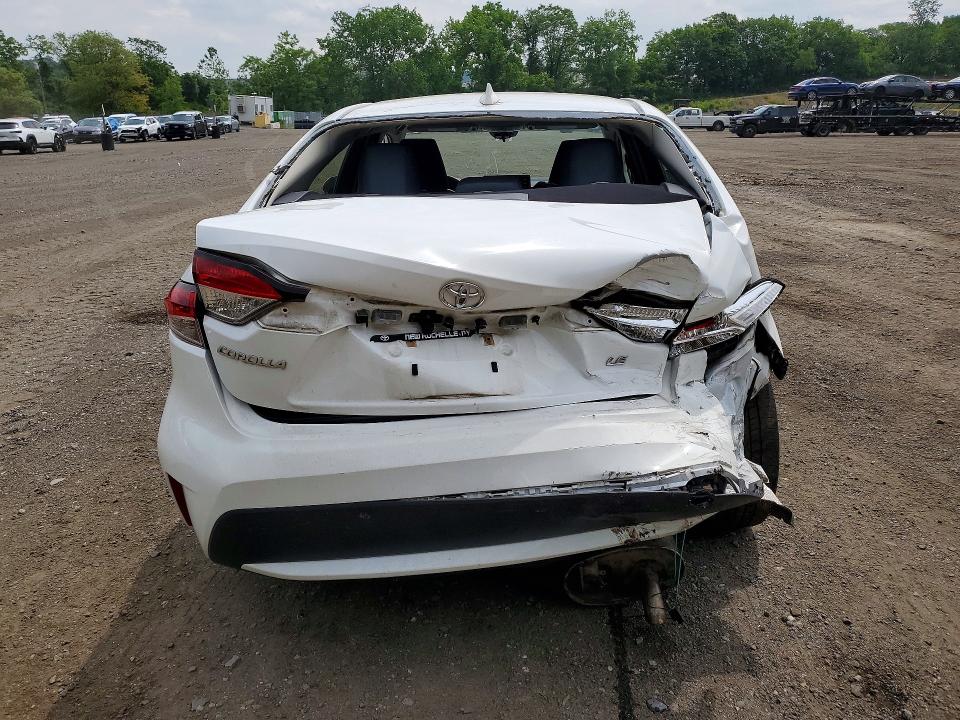 2020 Toyota VIN JTDEPRAE8LJ112138 COPART salvage auction — REAR END, Ny - Mv-907A Salvage Certificate, sold $3,150 on 2026-07-09 (photo 6)