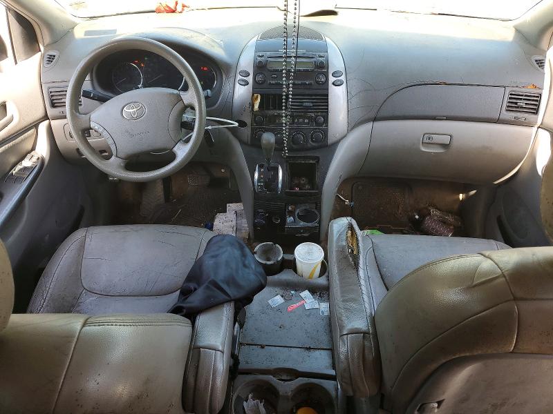 2006 Toyota Sienna VIN 5TDZA23C46S511349 COPART salvage auction — FRONT END, Ms - Cert Of Title-Salvaged, sold $475 on 2026-07-22 (photo 8)