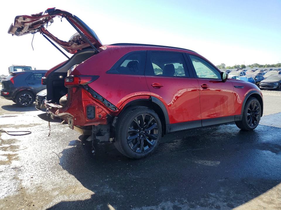 2026 Mazda Cx-90 VIN JM3KKCHD2T1364387 COPART salvage auction — REAR END, Ca - Salvage Certificate, sold $1,000 on 2026-07-27 (photo 3)