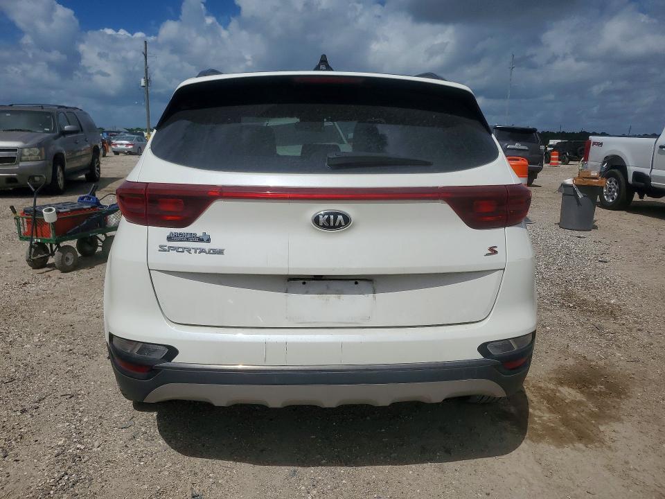 2020 Kia Sportage VIN KNDP63ACXL7782987 COPART salvage auction — FRONT END, Tx - Salvage Vehicle Title, sold $2,600 on 2026-07-13 (photo 6)