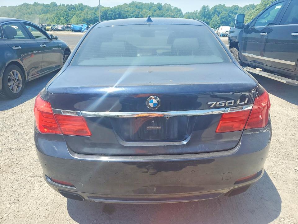 2011 BMW 7 series VIN WBAKB8C55BCY66445 COPART salvage auction — MINOR DENT/SCRATCHES, Mt - Certificate Of Title, sold $850 on 2026-07-09 (photo 6)
