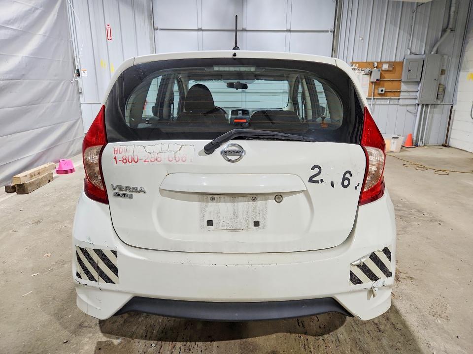 2017 Nissan Versa VIN 3N1CE2CP4HL352986 COPART salvage auction — NORMAL WEAR, Nh - Certificate Of Title, sold $625 on 2026-07-09 (photo 6)
