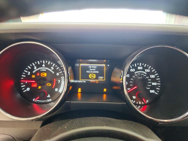 2017 Ford Mustang VIN 1FA6P8CF4H5309267 COPART salvage auction — FRONT END, Pa - Certificate Of Salvage, sold $10,500 on 2026-07-31 (photo 9)