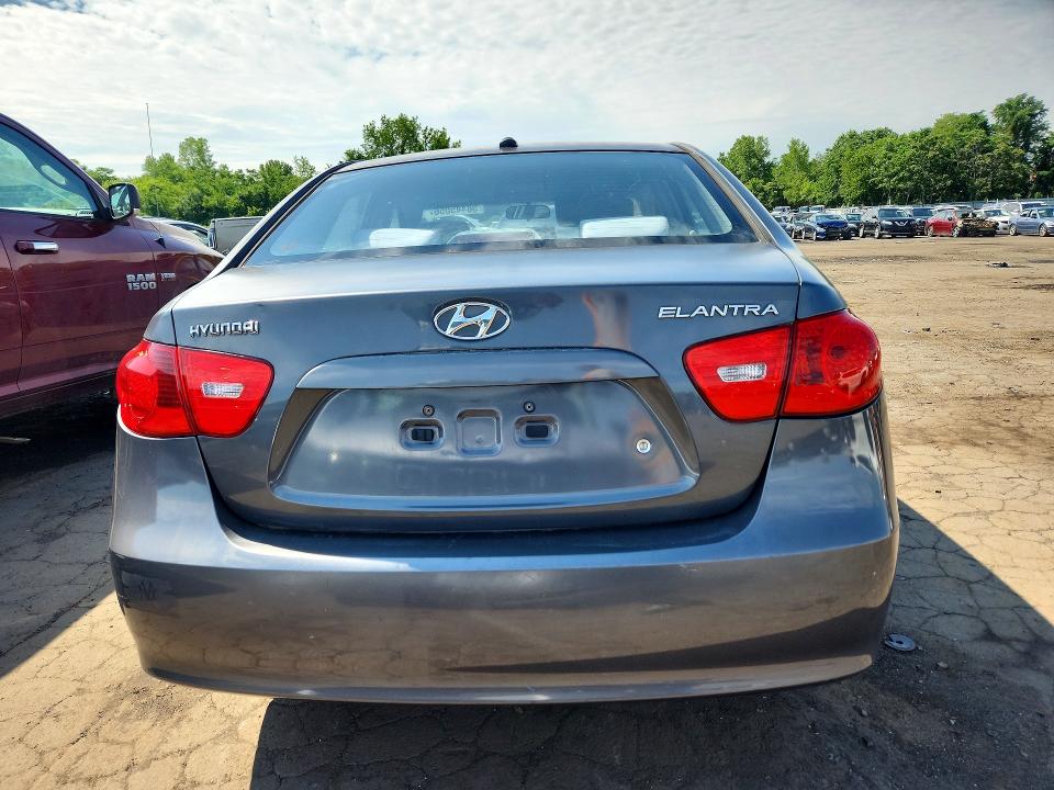 2007 Hyundai Elantra VIN KMHDU46D67U178257 COPART salvage auction — FRONT END, Ct - Cert Of Title-Salvage, sold $525 on 2026-07-02 (photo 6)