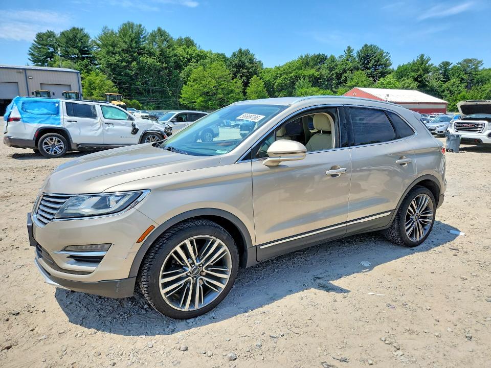 2015 Lincoln VIN 5LMTJ2AHXFUJ36771 COPART salvage auction — FRONT END, Ma - Cert Of Title-Reconstrctd Coll, sold $2,700 on 2026-07-02 (photo 1)