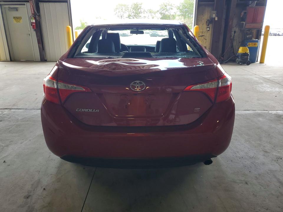 2015 Toyota Corolla VIN 5YFBURHE6FP238872 COPART salvage auction — REAR END, Il - Salvage Certificate, sold $3,650 on 2026-07-15 (photo 6)