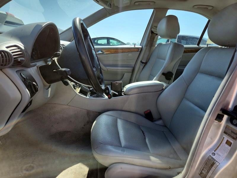 2007 Mercedes-benz C-klasse VIN WDBRF52HX7A937124 COPART salvage auction — FRONT END, Ca - Salvage Certificate, sold $300 on 2026-07-17 (photo 7)