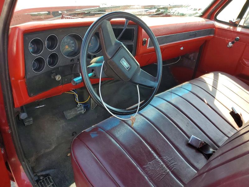 1987 Chevrolet R10 VIN 1GCDR14H5HF383648 COPART salvage auction — FRONT END, Nc - Salvage Certificate Of Title, sold $1,200 on 2026-07-29 (photo 8)