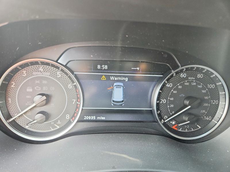 2024 Nissan Armada VIN JN8AY2DB4R9850652 COPART salvage auction — FRONT END, Va - Cert Of Title - Salvage, sold $17,200 on 2026-07-28 (photo 9)