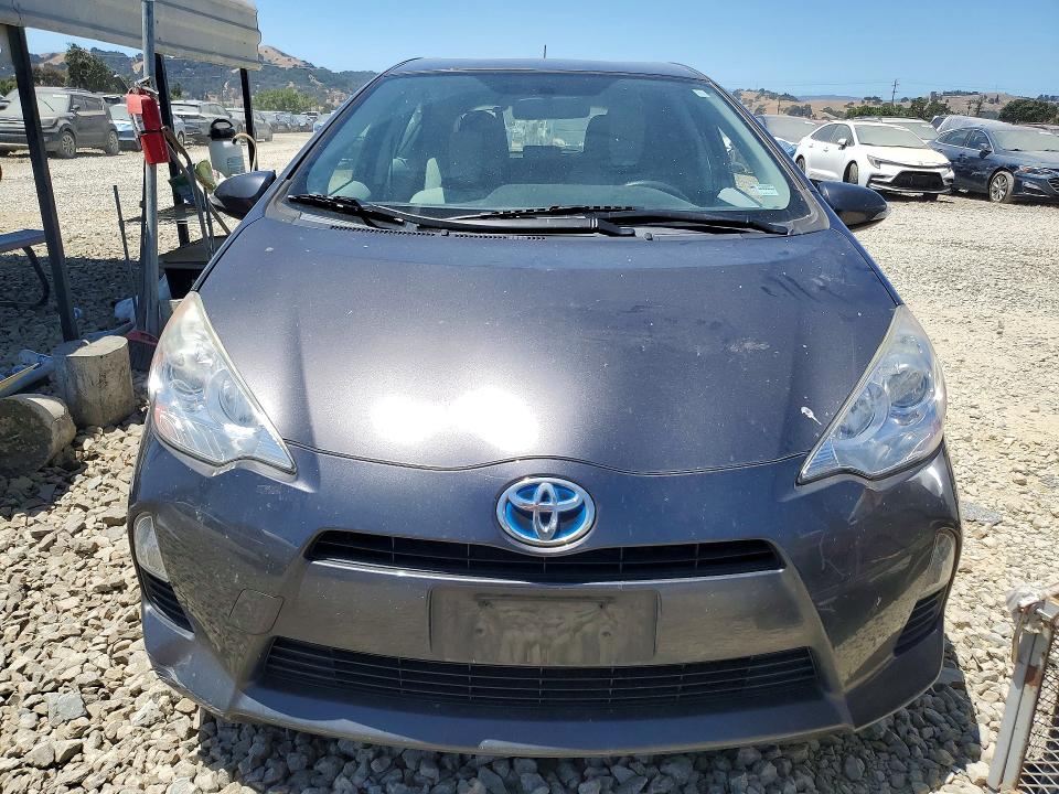 2013 Toyota Prius VIN JTDKDTB38D1534501 COPART salvage auction — REAR END, Ca - Dis/Dlr/Exp Only Clean Title, sold $3,050 on 2026-07-07 (photo 5)